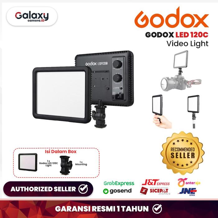Gambar LED Godox 120C Video Light Garansi Resmi dari Galaxy Camera Kota Tangerang Tokopedia