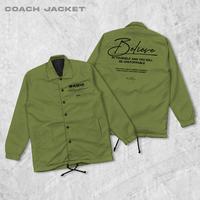 Gambar FortKlass Coach Basic Jaket Coach Pria Outwear Unisex Parasut Jaket - ARMY, L dari Fortklass Kota Administrasi Jakarta Barat 1 Tokopedia