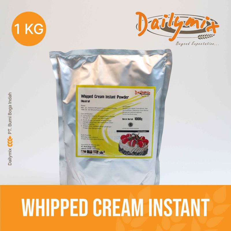 Dailymix Whipped Cream Powder - Shop | Tokopedia