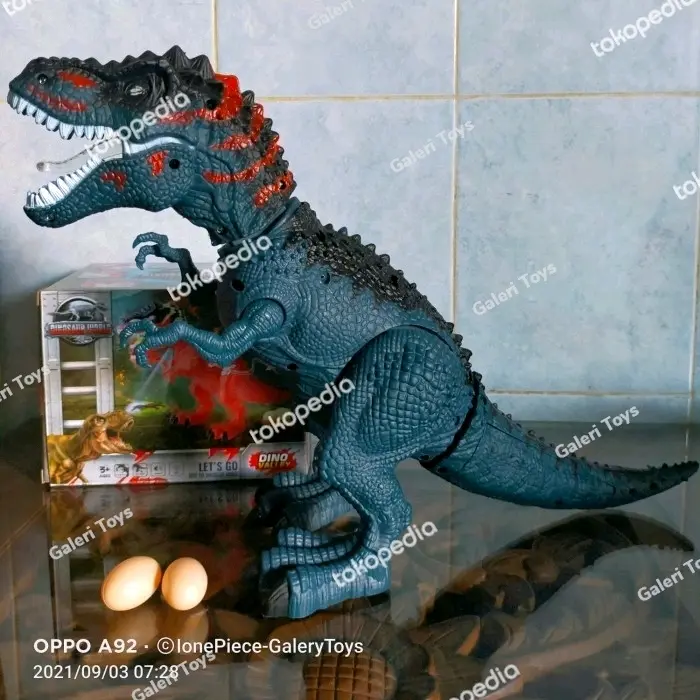 Mainan Dinosaurus T-Rex Dino Valley Dinosaurus Bertelur 2