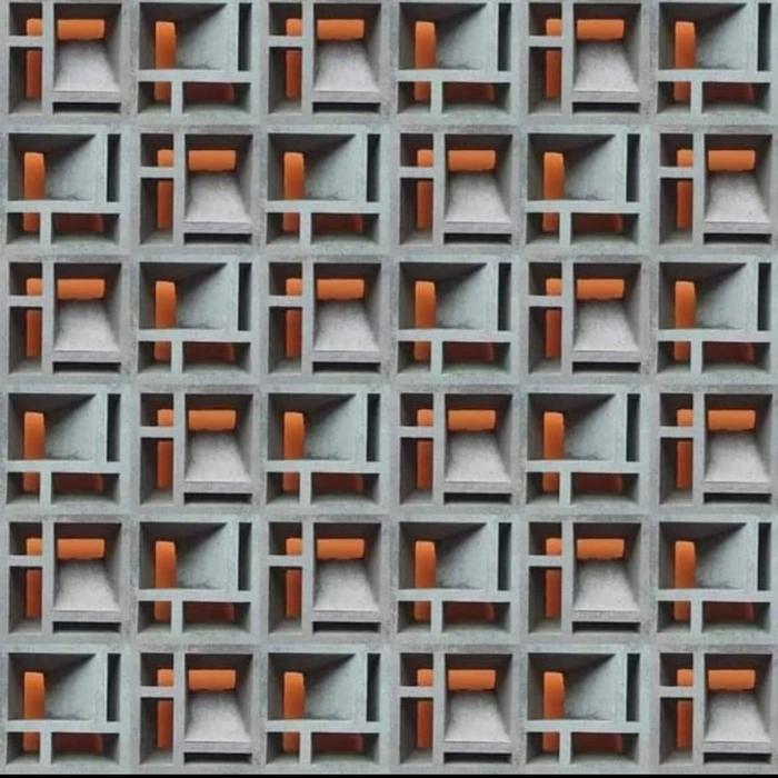 Tipe Roster Jual Roster Beton 20x20 Lubang Angin Motif Minimalis Loster - tipe e ...
