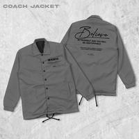 Gambar FortKlass Coach Basic Jaket Coach Pria Outwear Unisex Parasut Jaket - ARMY, L dari Fortklass Kota Administrasi Jakarta Barat 2 Tokopedia