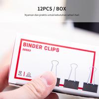 Gambar Deli E38563 Office Consumable/Binder Klip-Binder Clips 32mm dari Deli Stationery Indonesia Kab. Tangerang 5 Tokopedia