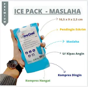 Ice Pack Cool ES Pack - Tempat Penjual Ice Pack Ice Cold Pack 17x9 cm