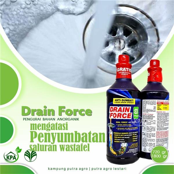Gambar Anti Sumbat DRAIN FORCE -1800 gram dari Putra Agro Lestari Kota Salatiga Tokopedia
