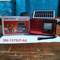 Gambar New Souness Radio FM/USB Portable Rechargeable solar cell panel dari winnerelectronicstore28 Kota Medan 2 Tokopedia