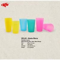 Gambar (12pcs) Gelas Plastik Kh Warna Bening dari MJHOMEOLSHOP Kab. Tangerang 2 Tokopedia