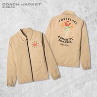 Gambar FortKlass Zipper Rosie Jaket Coach Pria Outwear Unisex Parasut Jaket - ABU, L dari Fortklass Kota Administrasi Jakarta Barat 4 Tokopedia