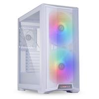 Gambar CASING LIAN LI LANCOOL 215 White - Mid Tower ATX Case Tempered Glass (Free 2x ARGB Fan) dari Techno Computer Bali Kota Denpasar 2 Tokopedia