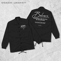 Gambar FortKlass Coach Basic Jaket Coach Pria Outwear Unisex Parasut Jaket - ARMY, L dari Fortklass Kota Administrasi Jakarta Barat 3 Tokopedia