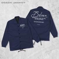 Gambar FortKlass Coach Basic Jaket Coach Pria Outwear Unisex Parasut Jaket - ARMY, L dari Fortklass Kota Administrasi Jakarta Barat 5 Tokopedia