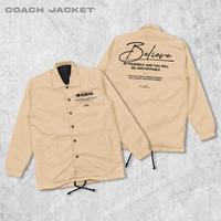 Gambar FortKlass Coach Basic Jaket Coach Pria Outwear Unisex Parasut Jaket - ARMY, L dari Fortklass Kota Administrasi Jakarta Barat 4 Tokopedia