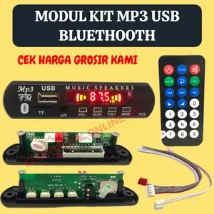 MODUL KIT MP3 USB BLUETHOOTH