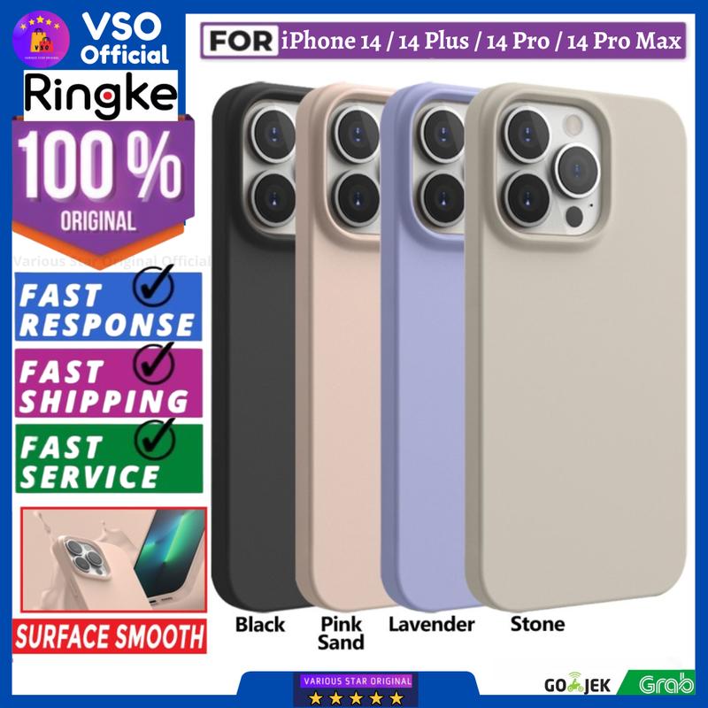 ORIGINAL Case iPhone 14 Pro Max / 14 Pro / 14 Plus / 14 Ringke Silicone Hybrid Slim Matte Casing Cover 1