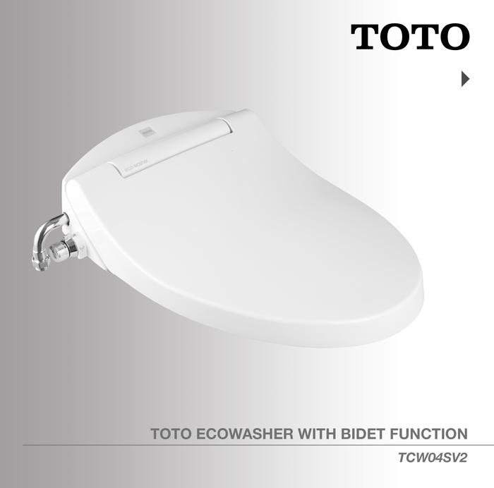 Gambar TOTO Eco-Washer TCW04SV2 | Seat Cover - Tutup Closet - Tutup Kloset dari TOTO Indonesia Kab. Gresik Tokopedia