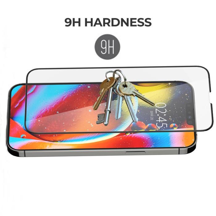 Tempered Glass iPhone 14/13 Mini Pro Max Plus Spigen Glas.tR SLIM Full