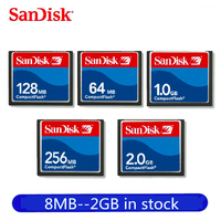 Gambar Compact Flash CF flash memory Card Sandisk Industrial Compaq Flash - 64MB dari Gunapart Kota Bekasi 1 Tokopedia
