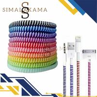Gambar Pelilit Kabel Spiral / Pelindung Cable Hp Charger Casan dari SimalakamaStore Kab. Sidoarjo 1 Tokopedia