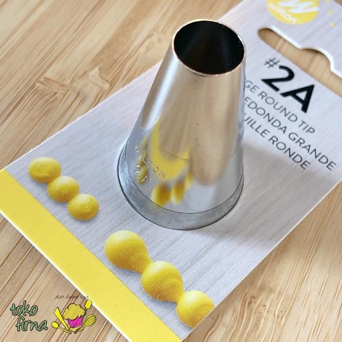 Gambar Spuit 2A Decorating Tip - Bulat - Round - Writing Tip - no. 2A dari Spuit Kue Wilton Kota Administrasi Jakarta Barat Tokopedia