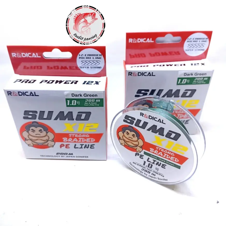 Senar pe radical sumo X12 200m & 300m