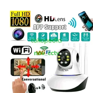 IP Camera CCTV V380 Wireless 5 Antena Baby Cam Kamera Wifi Smart Night