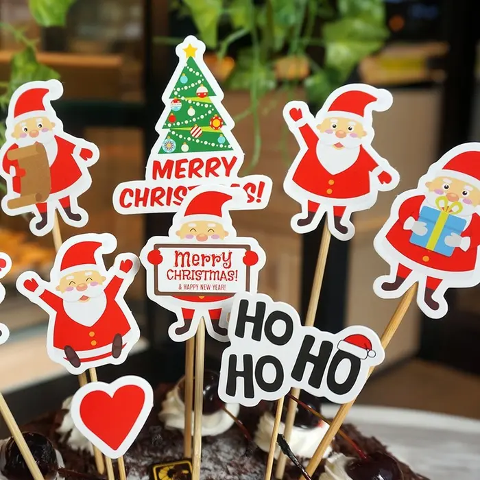 Gambar CCM05 Cake Topper Mini Natal Christmas Santa Dekor Kue Cup Cake Xmas dari Nyonya Lie Kota Administrasi Jakarta Utara 5 Tokopedia
