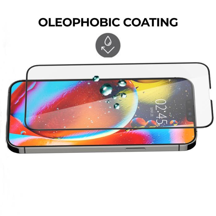 Tempered Glass iPhone 14/13 Mini Pro Max Plus Spigen Glas.tR SLIM Full