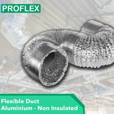 Flexible duct 6 inchi polos / flexible cerobong pembuangan cooker hood 0