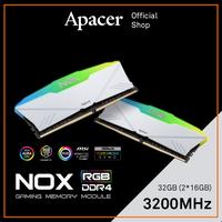 Gambar Memory RAM PC APACER NOX RGB DDR4 2X16GB 3200MHZ dari KomputerMedan OS Kota Medan 2 Tokopedia