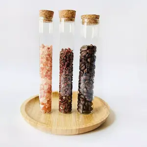 Tabung Botol Kaca Tutup Gabus Serba Guna