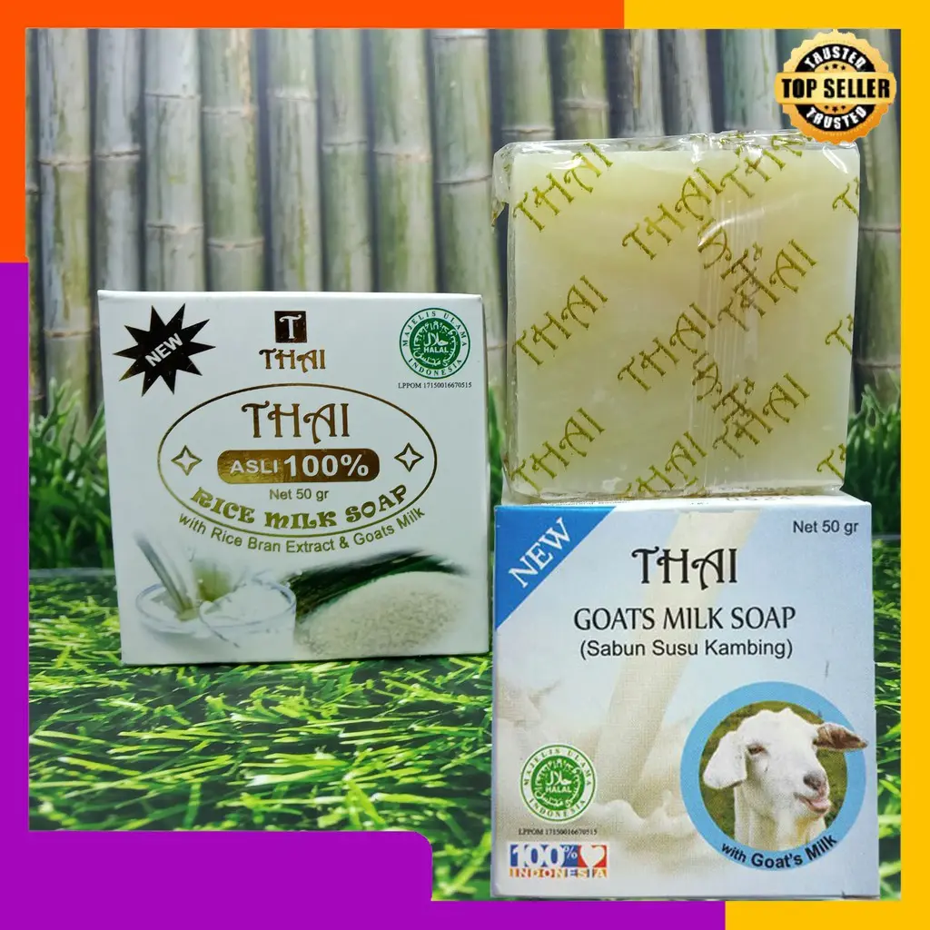 Thai Rice Milk Soap - Sabun Beras Thai Depkes