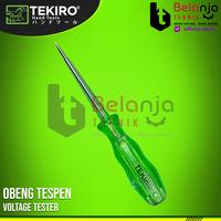 Gambar Tekiro Obeng Testpen Listrik AC Tespen Minus 105-250 Volt AC Tester dari Belanja Teknik Kota Bogor 1 Tokopedia