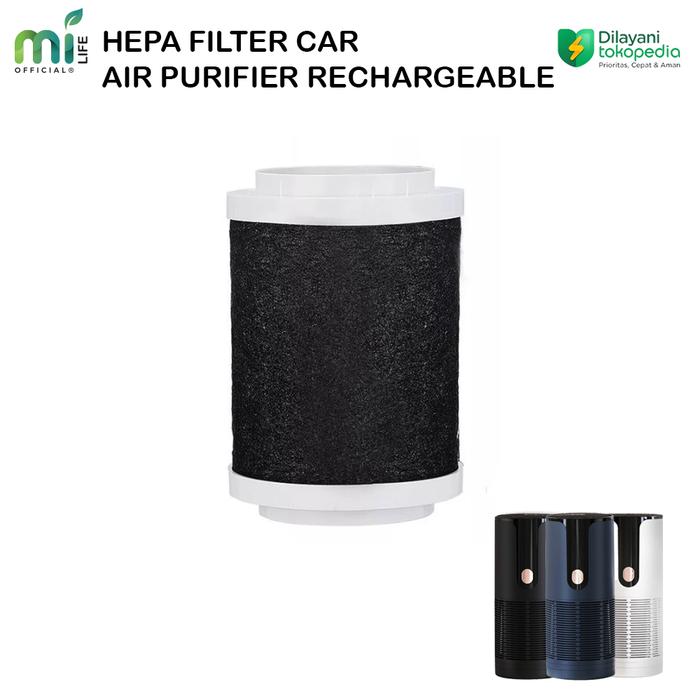 Gambar MILIFE REPLACEMENT HEPA FILTER FOR U13 CAR AIR PURIFIER RECHARGEABLE dari MiLife Official Kota Medan Tokopedia