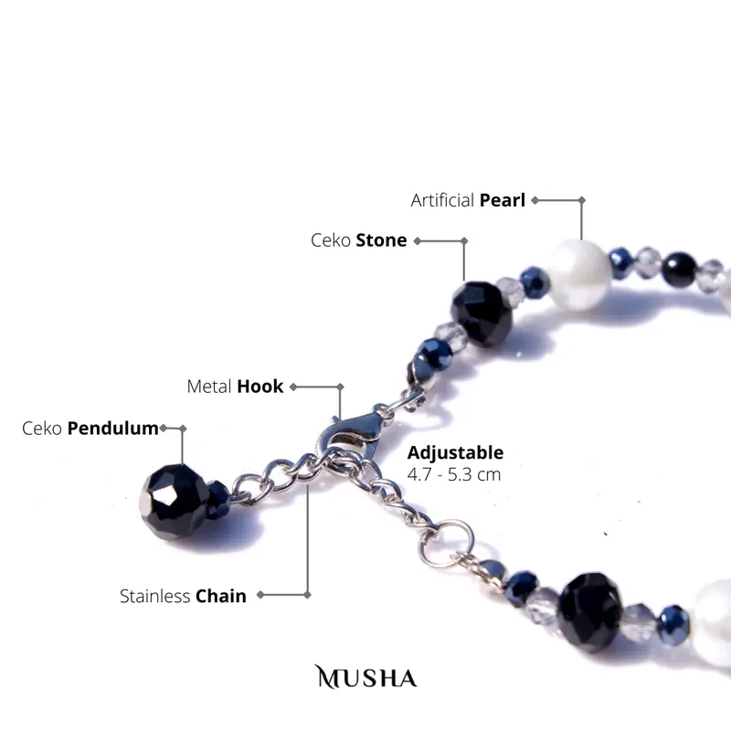 Musha Pearl Bracelet | Gelang Mutiara Gelang Wanita Gelang Batu 1