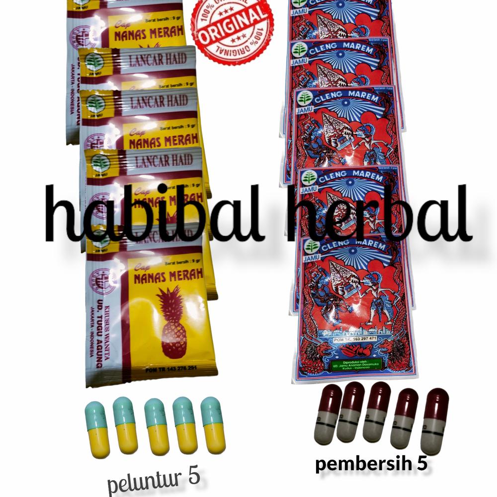 jamu terlambat datang bulan | wayang + nanas merah | jamu lancar haid