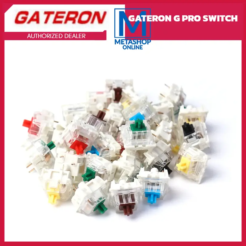 Gateron G Pro Switch Mechanical Keyboard Gaming Lubed 1