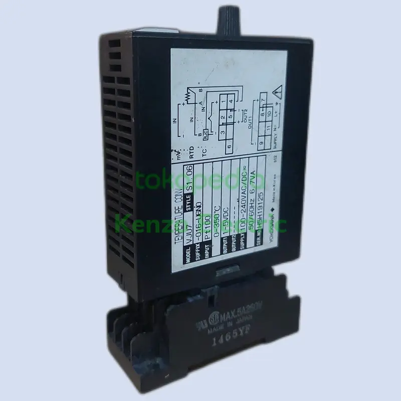 Temperature Converter VJU7 S1.06 + Socket JUXTA YOKOGAWA 1