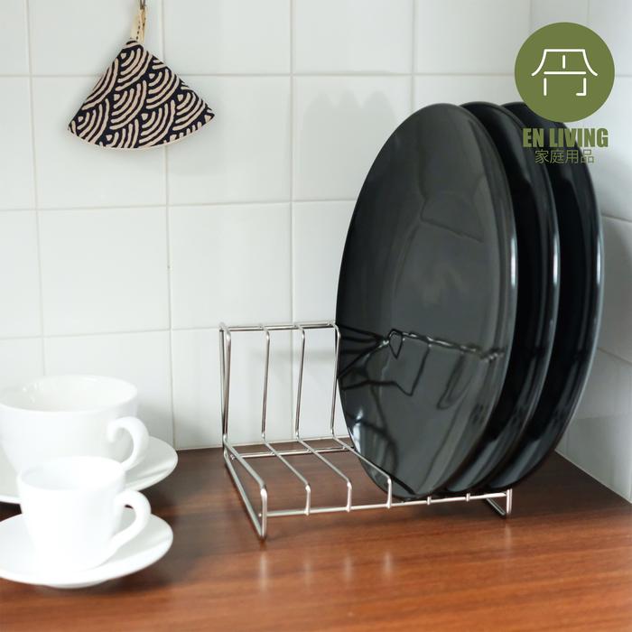 Gambar EN LIVING Plate Rack SMALL / Rak Piring / Rak Dapur / Rak Lemari Dapur dari EN LIVING Kota Bandung Tokopedia