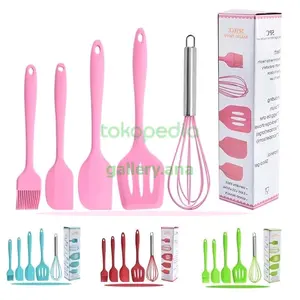 5 in 1 SPATULA SILIKON BAKING 5 Pcs / 5in1 UTENSIL SET