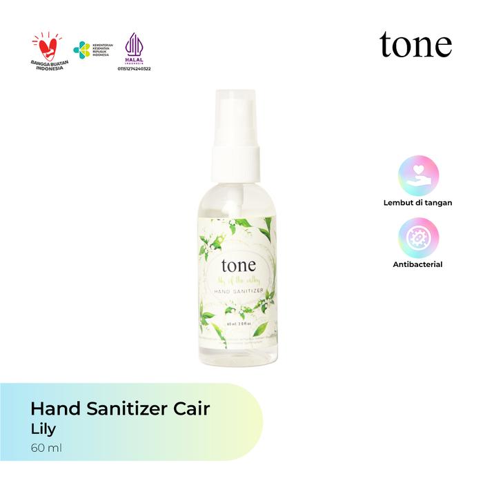 Gambar Tone Hand Sanitizer Spray 60ml (botol amber) - Lily dari Tone Official Kab. Bandung 5 Tokopedia