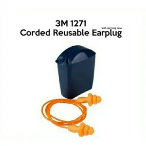 3M Earplugs Reusable 1271 Per pack