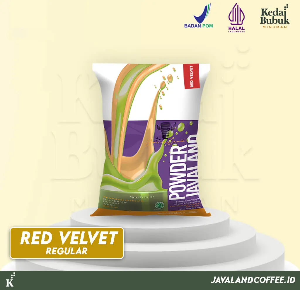 Bubuk Minuman Bubble Drinks 1Kg Rasa Red Valvet