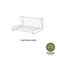 Gambar EN LIVING Plate Rack LARGE / Rak Piring / Rak Dapur / Rak Lemari Dapur dari EN LIVING Kota Bandung 3 Tokopedia
