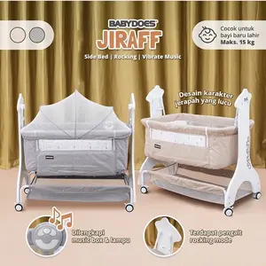 Rocking Side Bed Babydoes Jiraff / Box Tidur Bayi