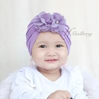 Gambar Turban Anak Bayi Perempuan Jaena dfGallery Bunga Permata Anting Cantik - Taro dari dfGallery.id Kota Surabaya 2 Tokopedia