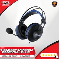 Gambar COUGAR Headset Gaming Immersa Essential - Blue / Headphone Gaming dari GLORIMITRASUKSES Kota Administrasi Jakarta Utara 1 Tokopedia