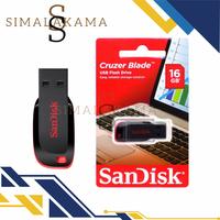 Gambar SanDisk Cruzer Blade 16GB CZ50 Flashdisk GARANSI 5th dari SimalakamaStore Kab. Sidoarjo 2 Tokopedia