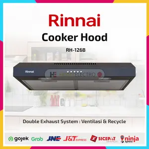 Penghisap Asap Dapur Cooker Hood Rinnai RH-126B