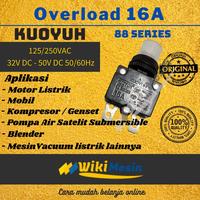 Gambar Overload Thermal Protector Circuit Breaker Kuoyuh 16A 88 Seri dari Overload Wikimesin Kab. Tangerang 3 Tokopedia