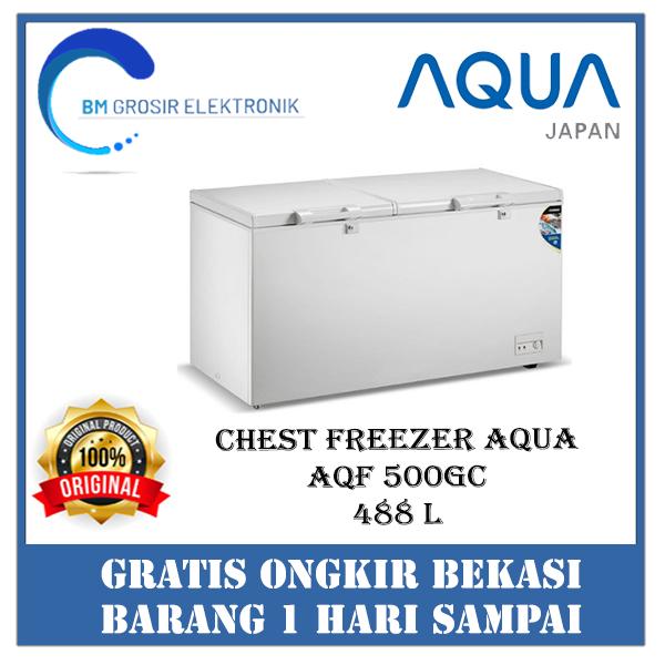CHEST FREEZER AQUA AQF 500GC 488 L /AQF500GC / AQF 500GC - Shop | Tokopedia